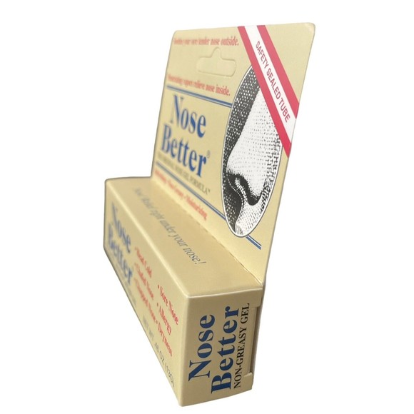 Nose Better Non Greasy Aromatic Relief Nasal Gel 0.46 Oz EXP 8/24 - Picture 5 of 5